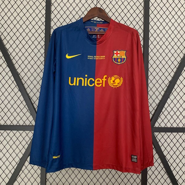 Tailandia Camiseta Barcelona Replica Segunda Ropa Retro 2008 2009